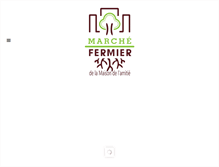Tablet Screenshot of marchefermier.ca